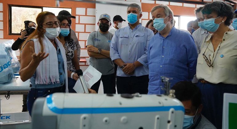Colombie : cinq ans après la signature de l'Accord de paix, Guterres constate les progrès, mais aussi les défis